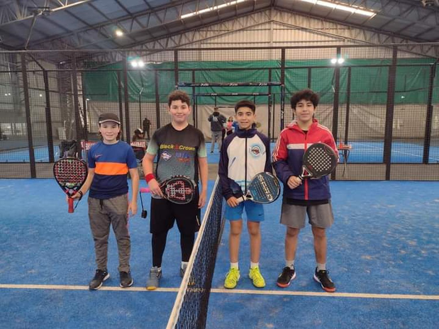 Bordón y Trejo fueron finalistas de la etapa regional en pádel