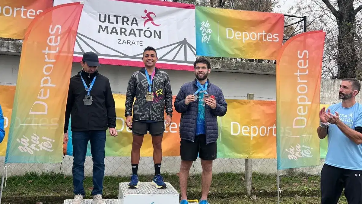 Fernando Rojas tuvo una destacada actuación en la Ultra Maratón de Zárate