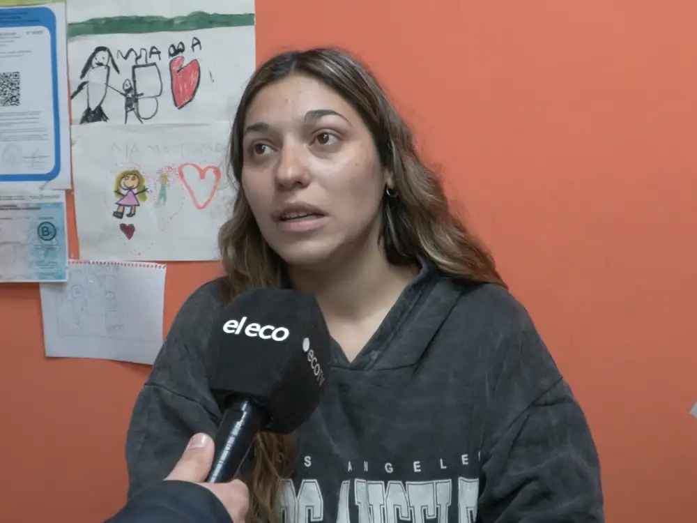 La comerciante expresó su angustia al tener que "de vuelta empezar de cero porque se llevaron todo lo que había trabajado en la semana".