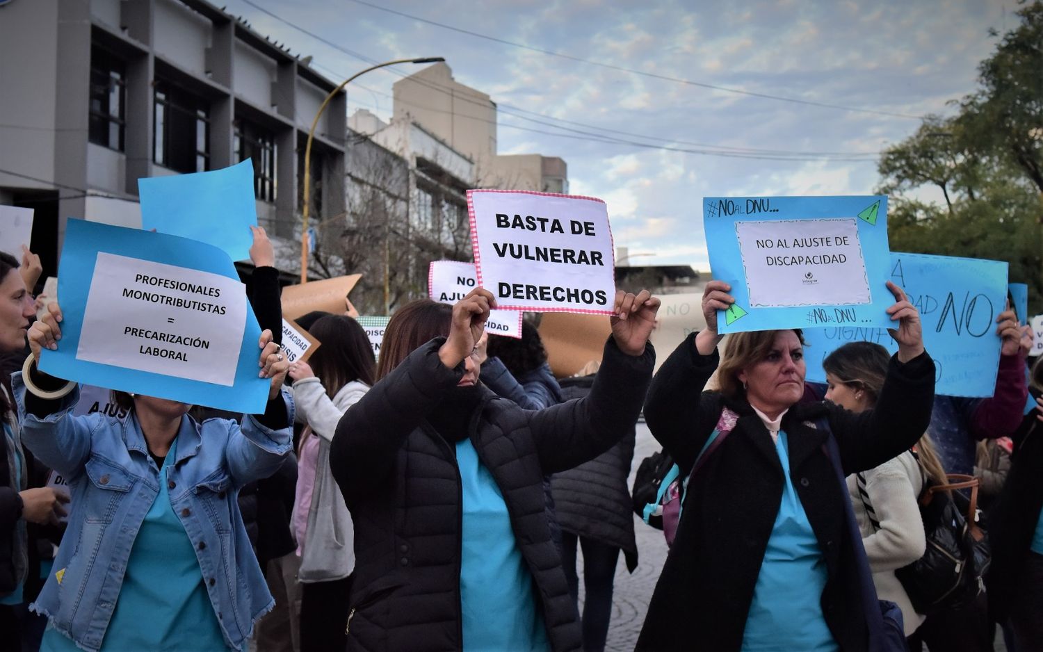 "Nos unimos para tratar de hacer valer nuestros derechos”, manifestó Alicia Cordi, directora de Integrar