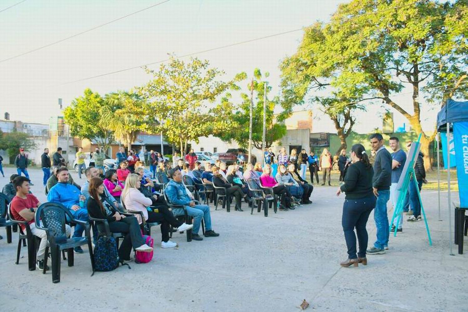 La comuna capitalina construirá un nuevo
espacio recreativo en el barrio Fontana