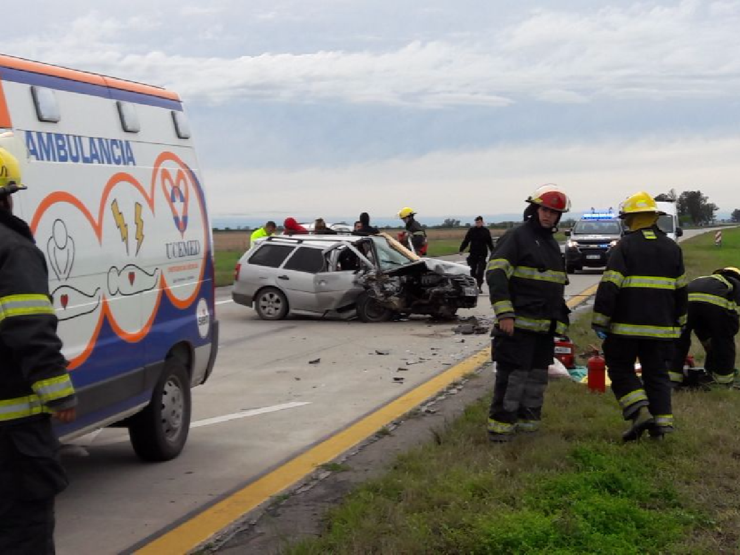 Dos heridos en la autovía 19 cerca de San Francisco