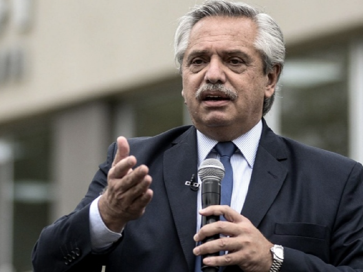 Alberto Fernández llegó a Luján para asistir a la "Misa por la paz y la fraternidad"