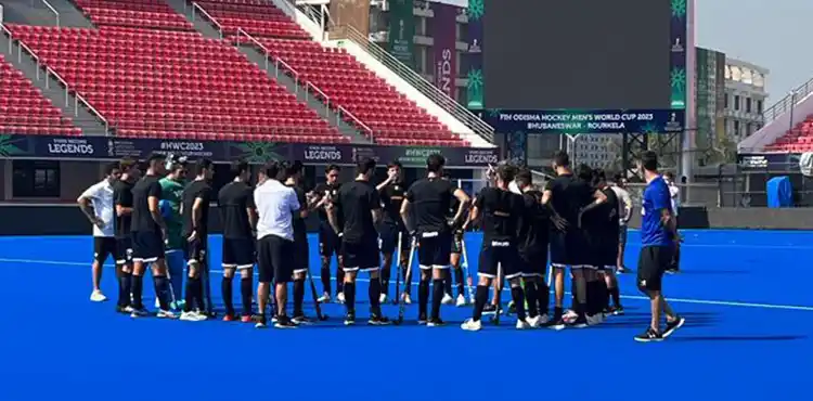 Los Leones buscaban un buen resultado ante Sudáfrica