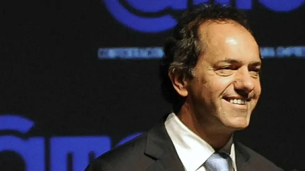 Scioli sobre su plan de seguridad: "No busco el respaldo del gobierno sino de la gente"