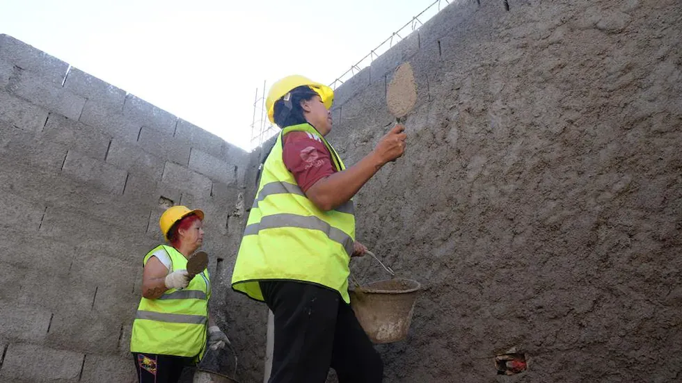 Cupo femenino en la construcción.