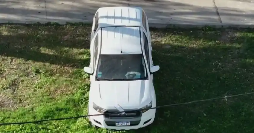 Caso Loan: Hallaron un golpe y manchas rojas en la camioneta del principal sospechoso