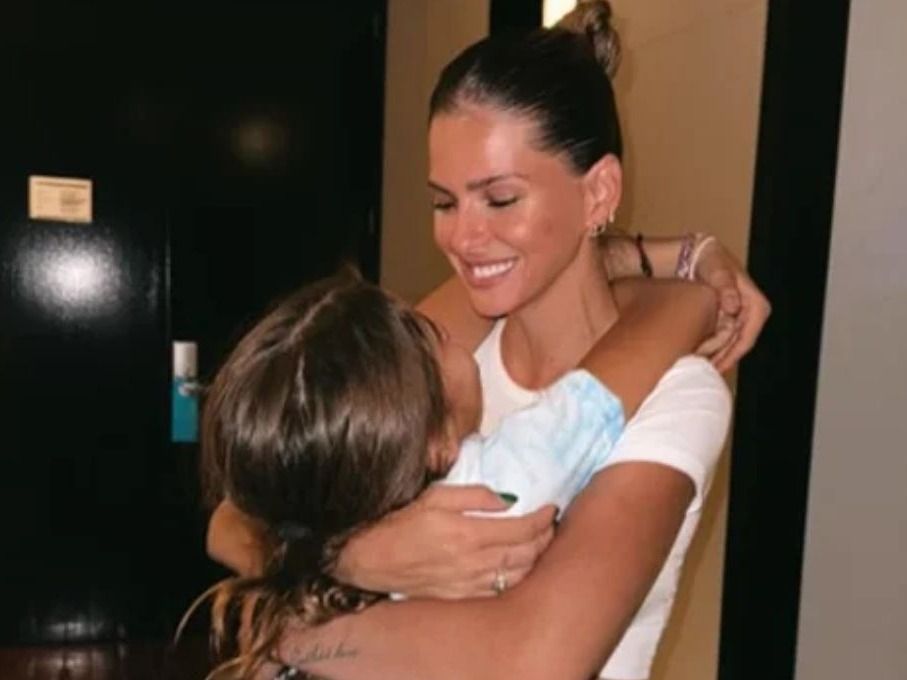 La China Suárez con su hija Rufina/Fotografía: Instagram