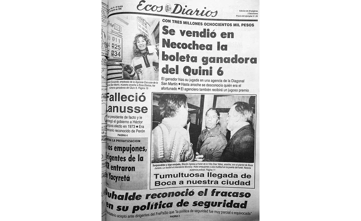 Jueves 27 de junio de 1996
