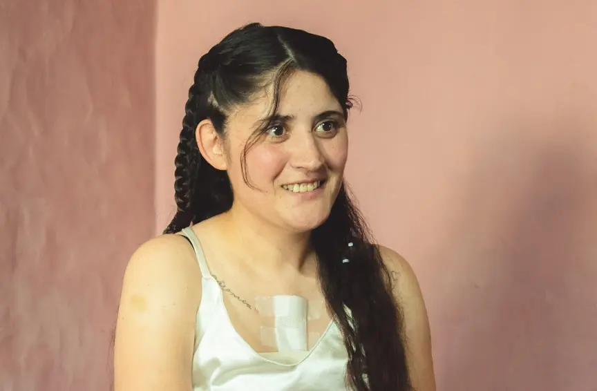 Mayra dice que Dios hizo un milagro con su salud y sueña con jugar al fútbol