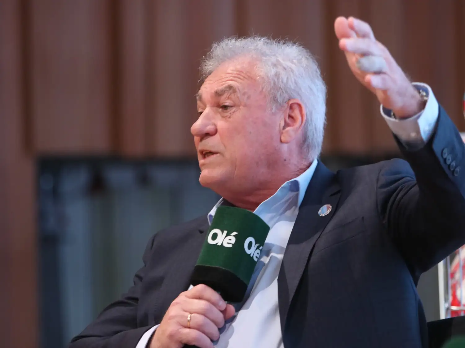 Nery Pumpido, secretario general adjunto de Fútbol y director de Desarrollo de la Conmebol.