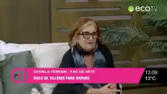 Ciclo de talleres para los jóvenes en la facultada de Arte