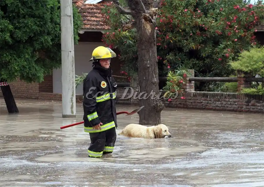 Bomberos de Claromecó realizaron varias salidas (Carolina Mulder)