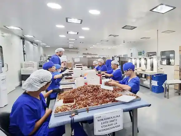 Allanaron el laboratorio HLB Pharma por la falsificación de documentos para importar fentanilo