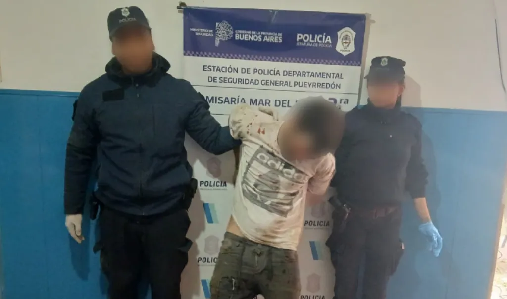 El delincuente golpeó a la víctima: terminó preso