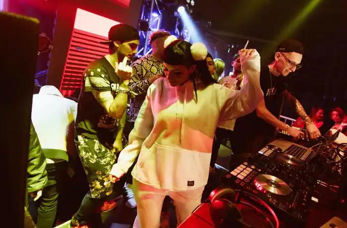 Cazzu en Mar del Plata