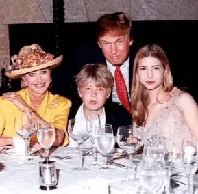 Ivana Trump cuando era la esposa del magnate. Foto Instagram