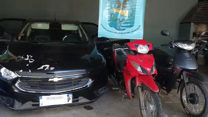 Desbaratan banda dedicada al robo de motocicletas en Formosa