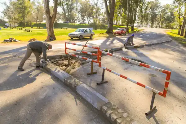 La Municipalidad realiza diferentes obras con fondos propios
