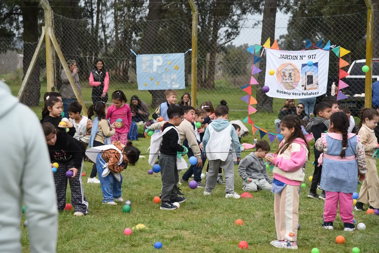 La jornada convocó a niños de sala de 5 y de primer año del Primario.