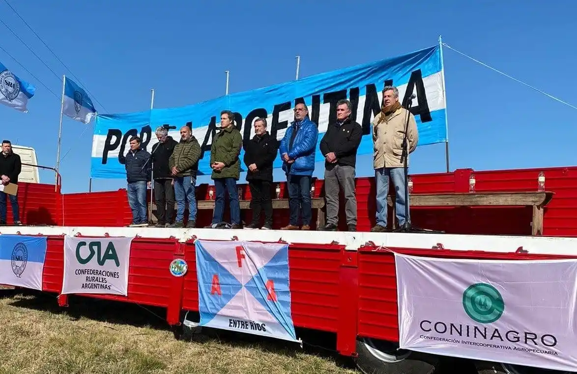 En Gualeguaychú los ruralistas reclamaron «un cambio de rumbo» para el sector