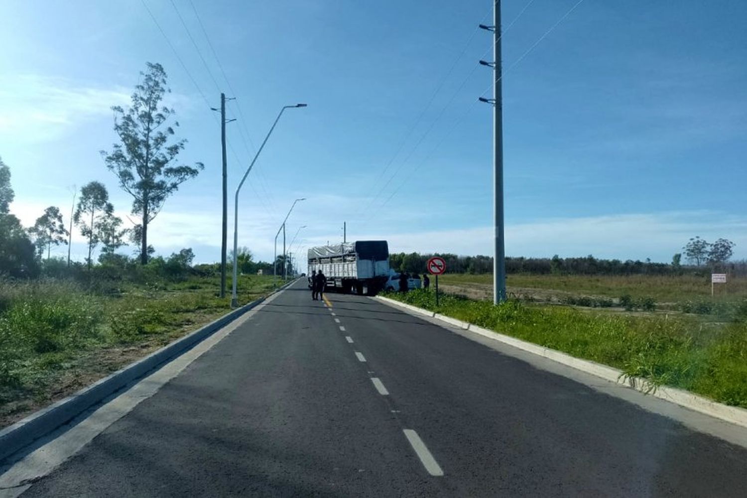 Falleció un hombre en un accidente en una avenida recientemente inaugurada