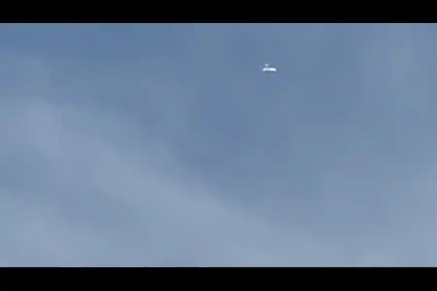 VIDEO: ¿un ovni a plena luz del día?