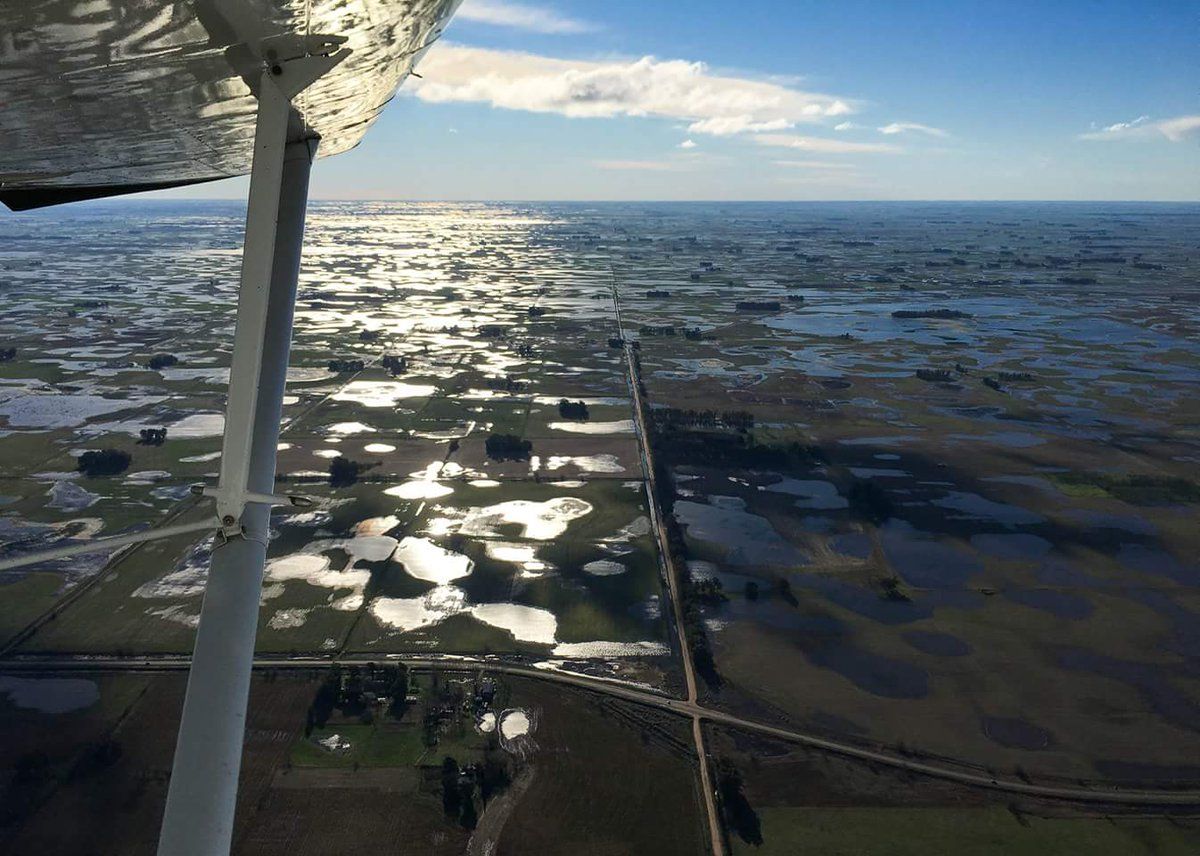 Hay 400.000 hectáreas afectadas por las inundaciones en Bolívar
