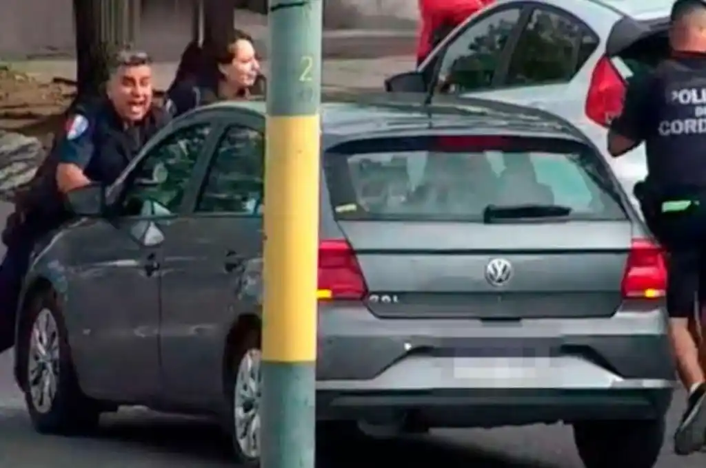 Inhabilitaron la licencia de conducir al joven cordobés que embistió a dos policías 