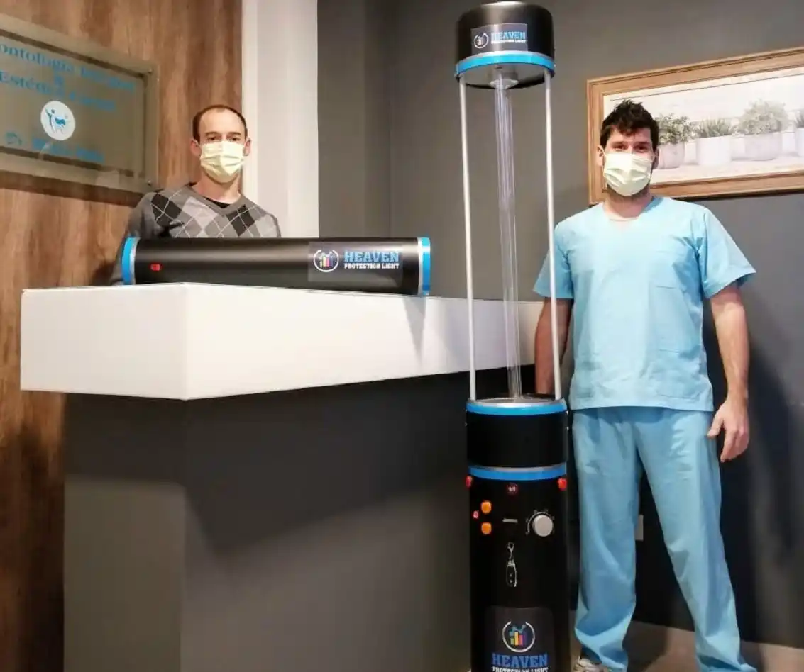 Dos jóvenes de Gualeguaychú diseñaron novedosos purificadores de aire