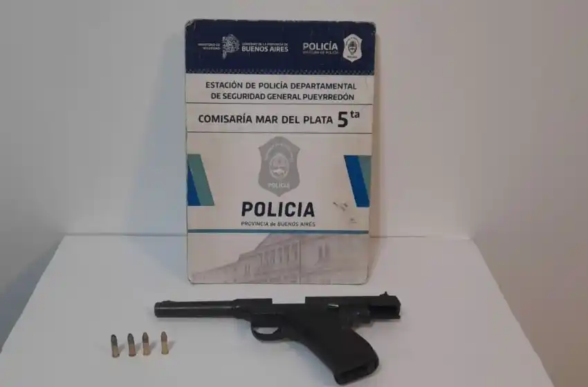 Cae un peligroso bribón con un arma cargada
