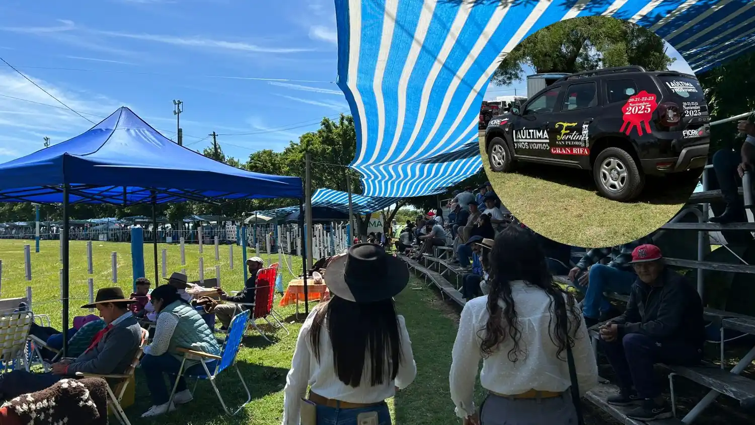 Como todos los años, la fiesta de El Fortín fue multitudinaria.