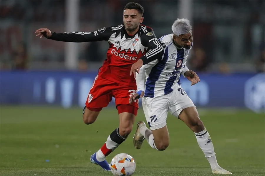 River, bajo la conducción de Marcelo Gallardo en su primer partido internacional tras su regreso al club.