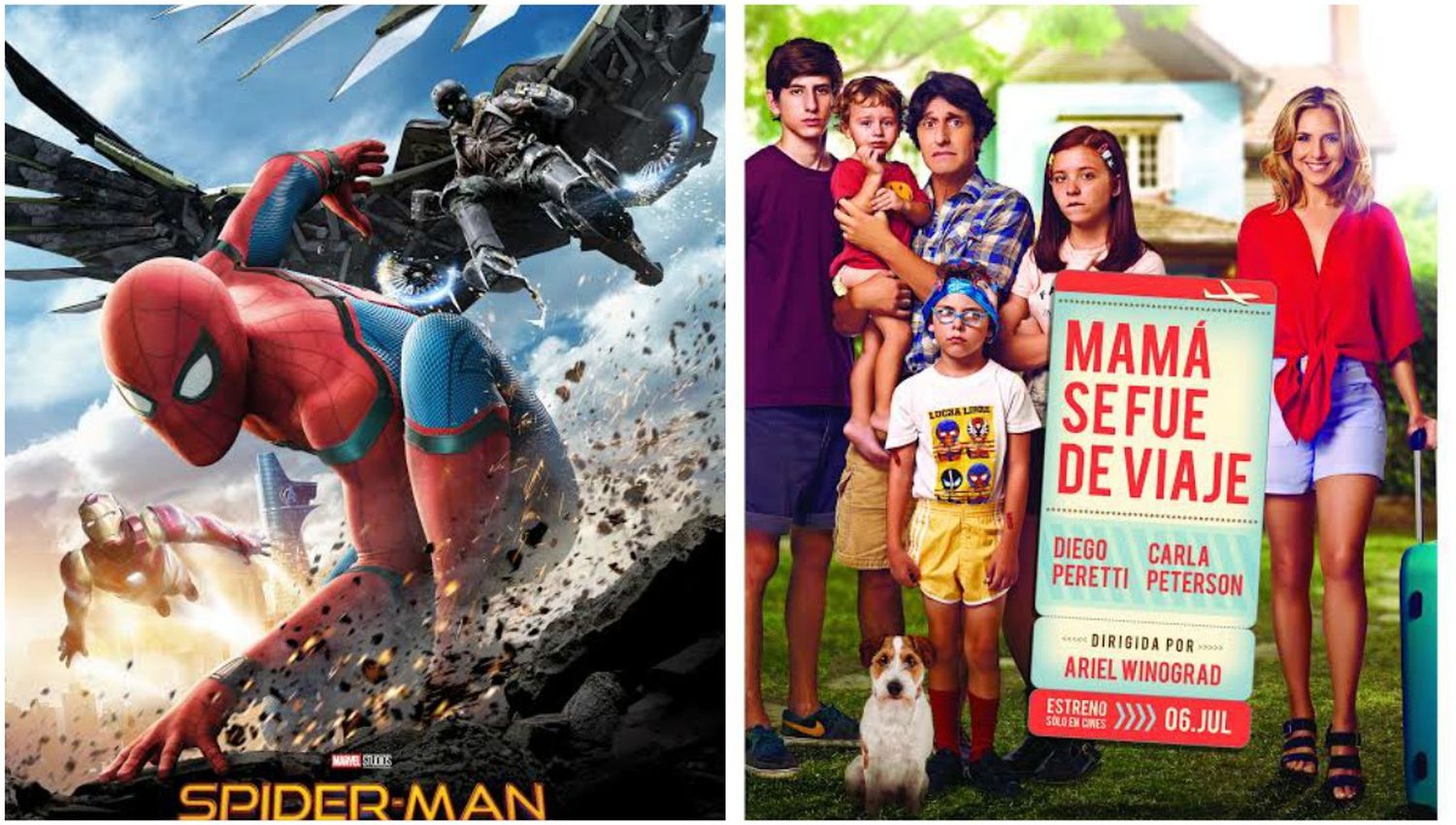 Estrenos: el regreso de Spider-Man y una comedia nacional