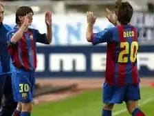 messi debur profesional barcelona