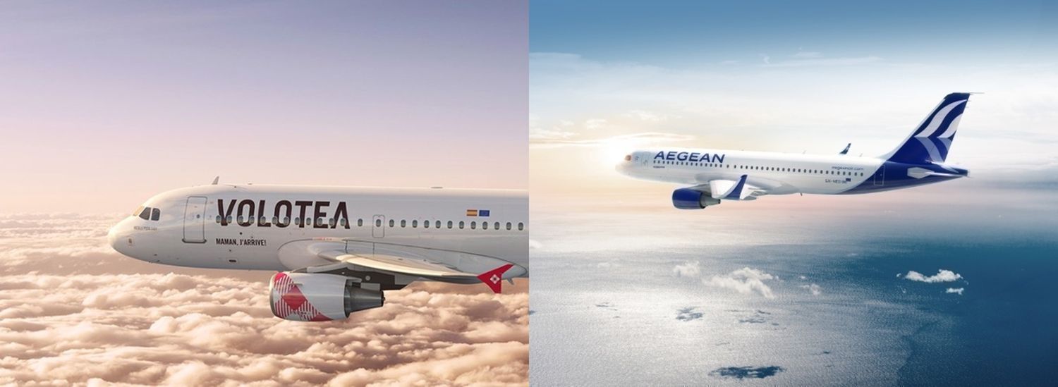 Volotea y Aegean Airlines firman un acuerdo de código compartido