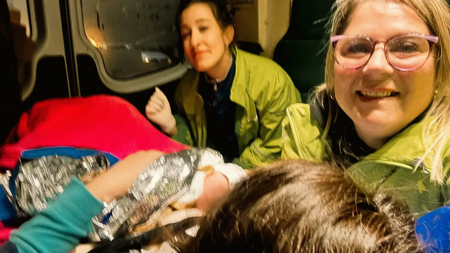 La mujer cursaba la semana 38 de embarazo cuando comenzó de manera repentina.