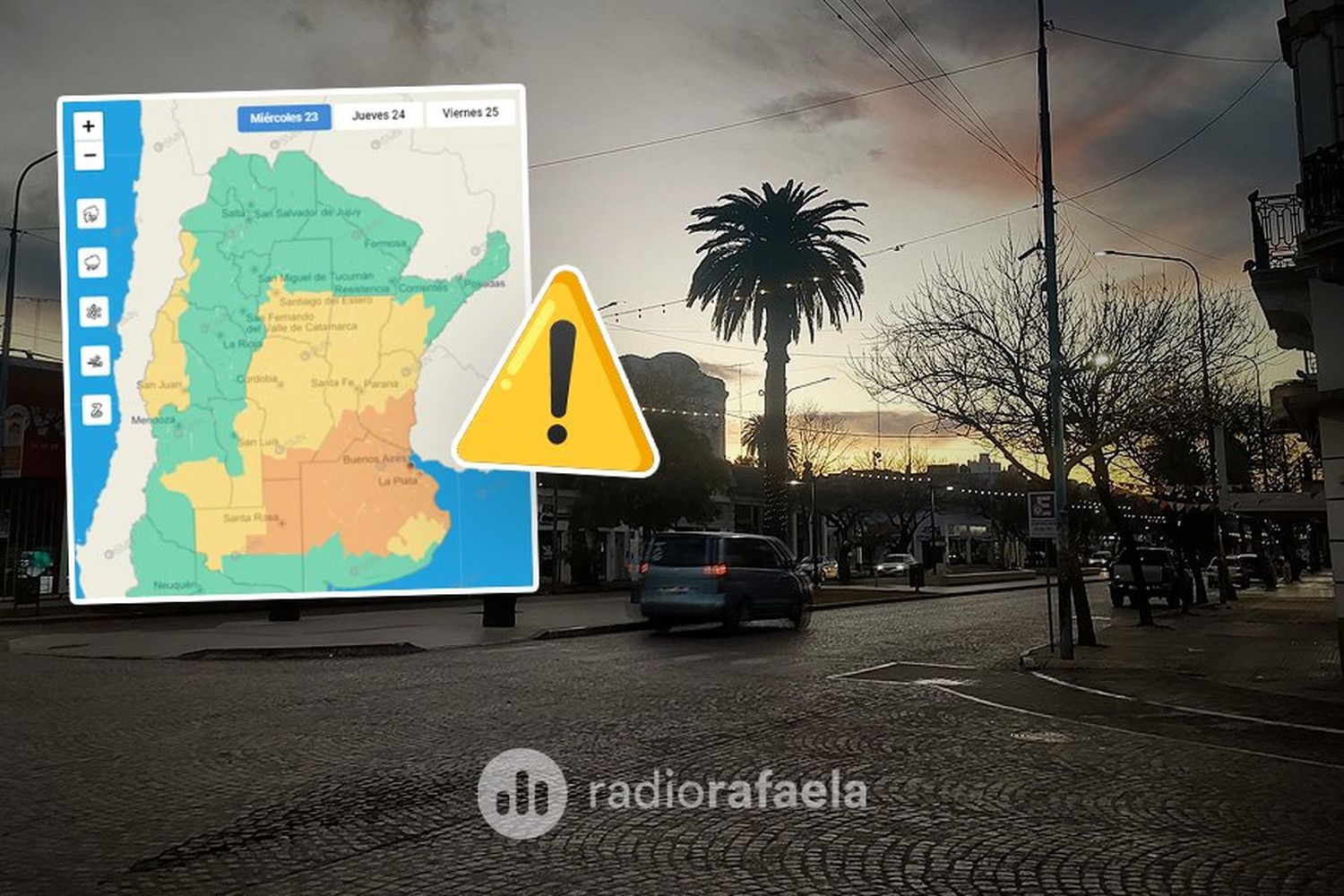 ¿Y la tormenta? Se viene un cambio de clima y hay un Alerta Meteorológico latente