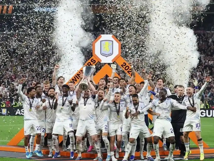 Aston Villa se consagró campeón de la Europa League con un golazo de Emiliano Buendía y una destacada actuación de Dibu Martínez