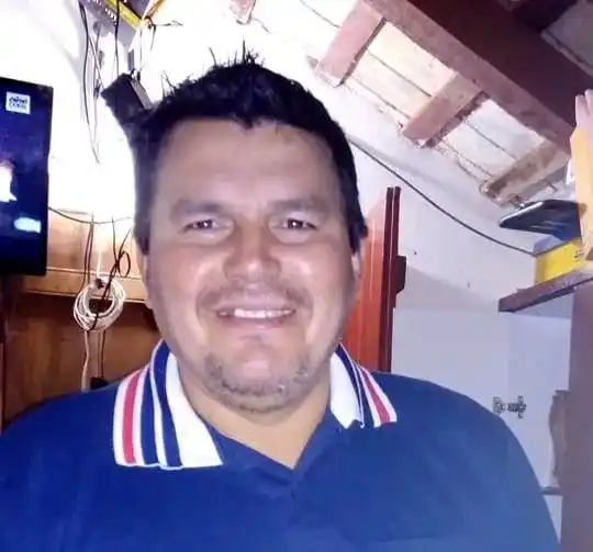 Eladio Romero, el chofer de 50 años, sufrió quemaduras de segundo grado en el 82 por ciento de su cuerpo.
