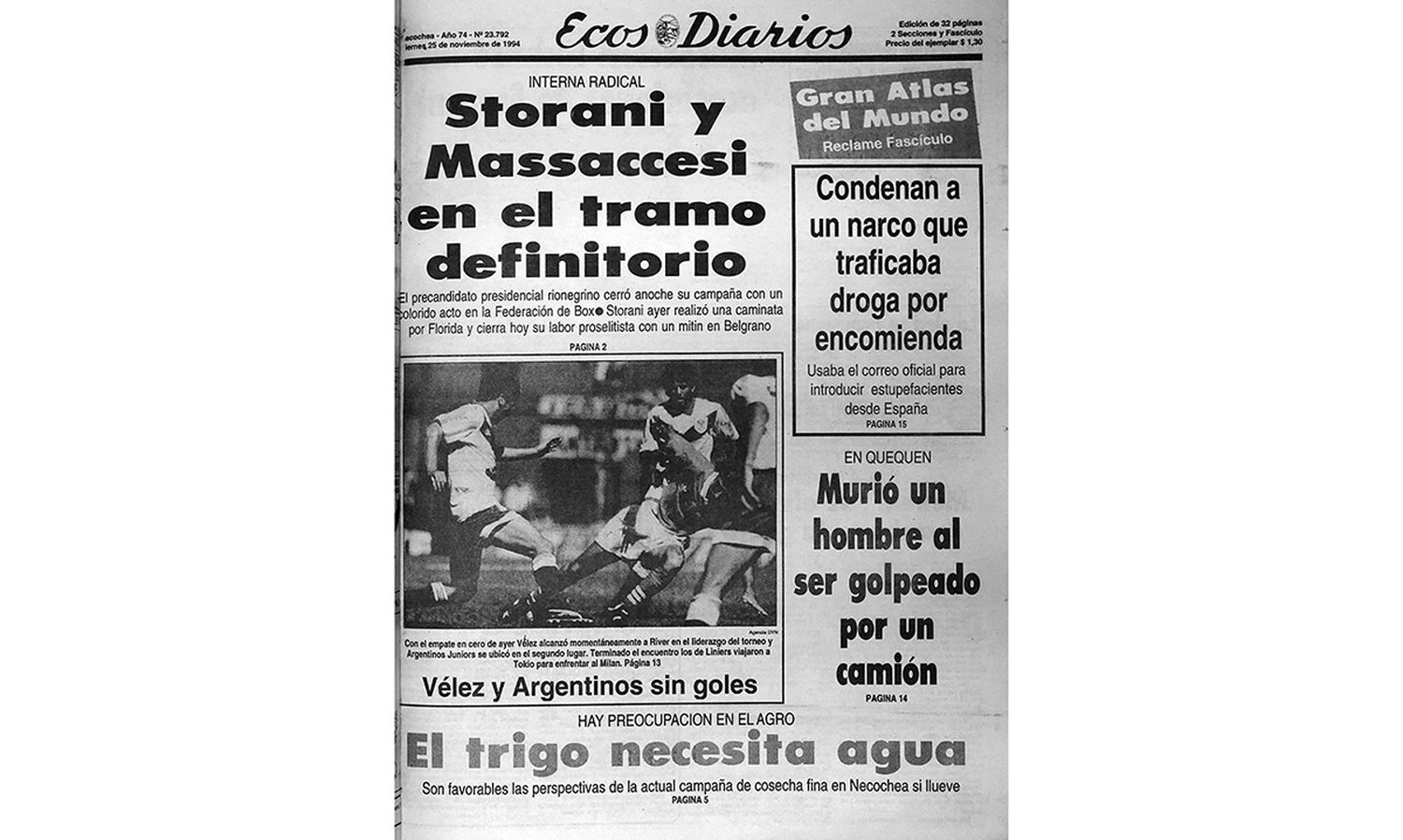 Viernes 25 de noviembre de 1994