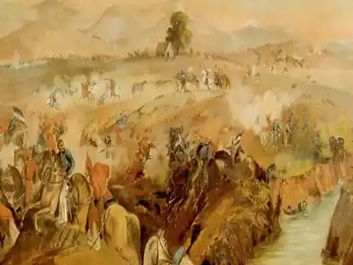 La victoria de Urquiza sobre Rivera en India Muerta