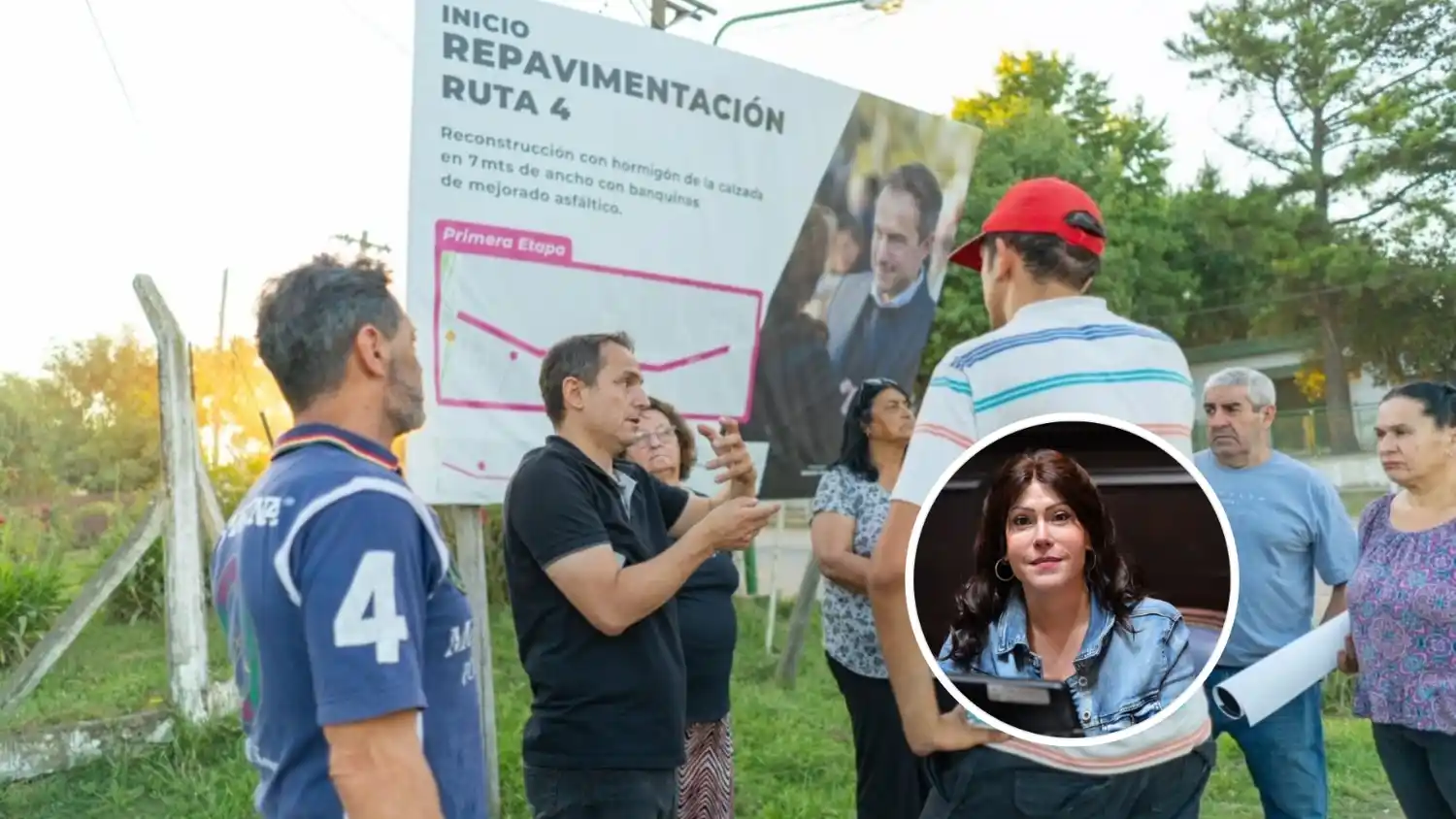"El intendente es un gran mentiroso": la diputada Alonso cruzó a Abella por adjudicarse obras de la Ruta 4 en Campana