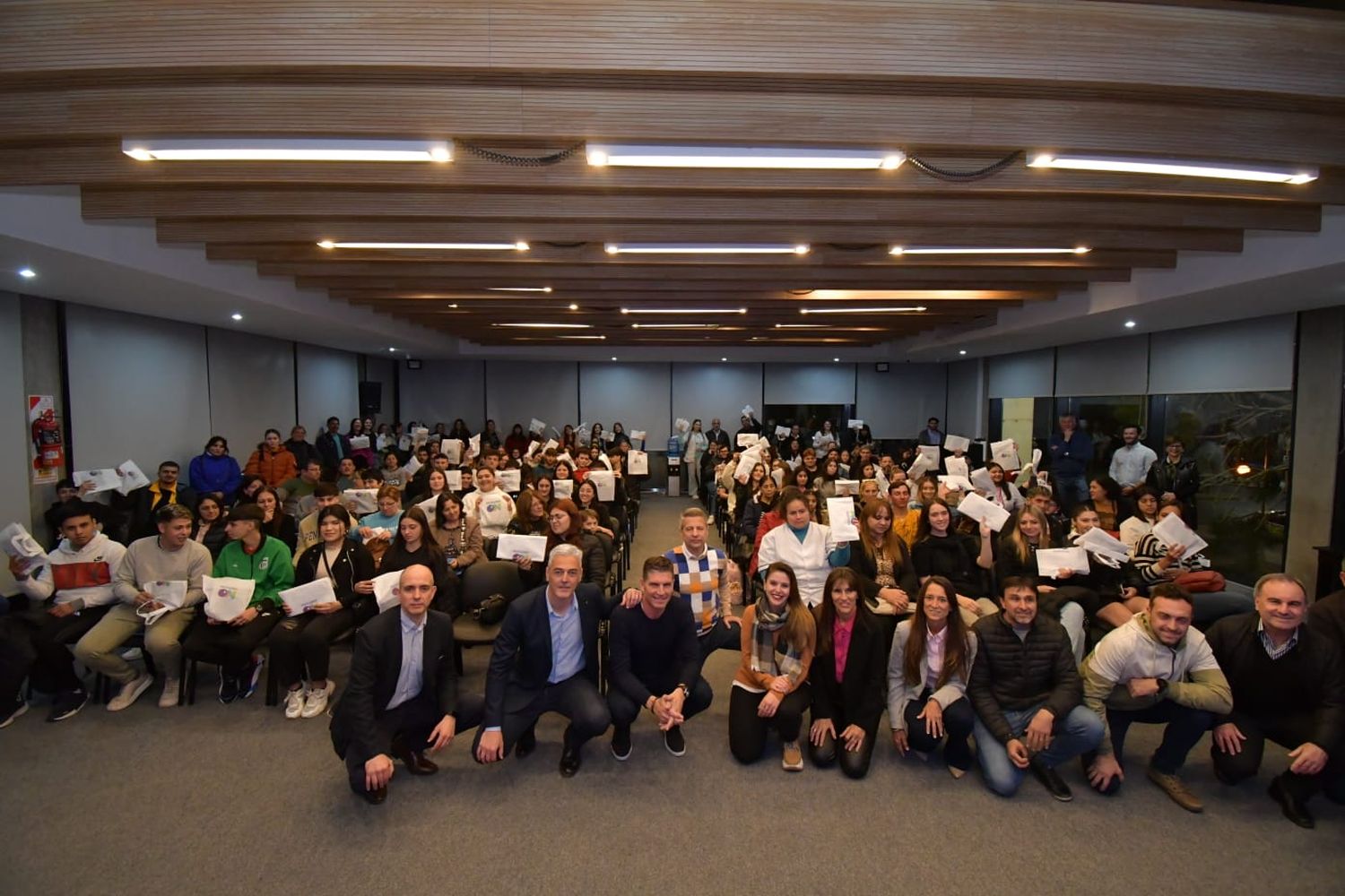 El acto de entrega de los Cresol se realizó en la Tecnoteca.