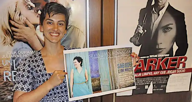 Silvia Bennazar recorrió La Palma