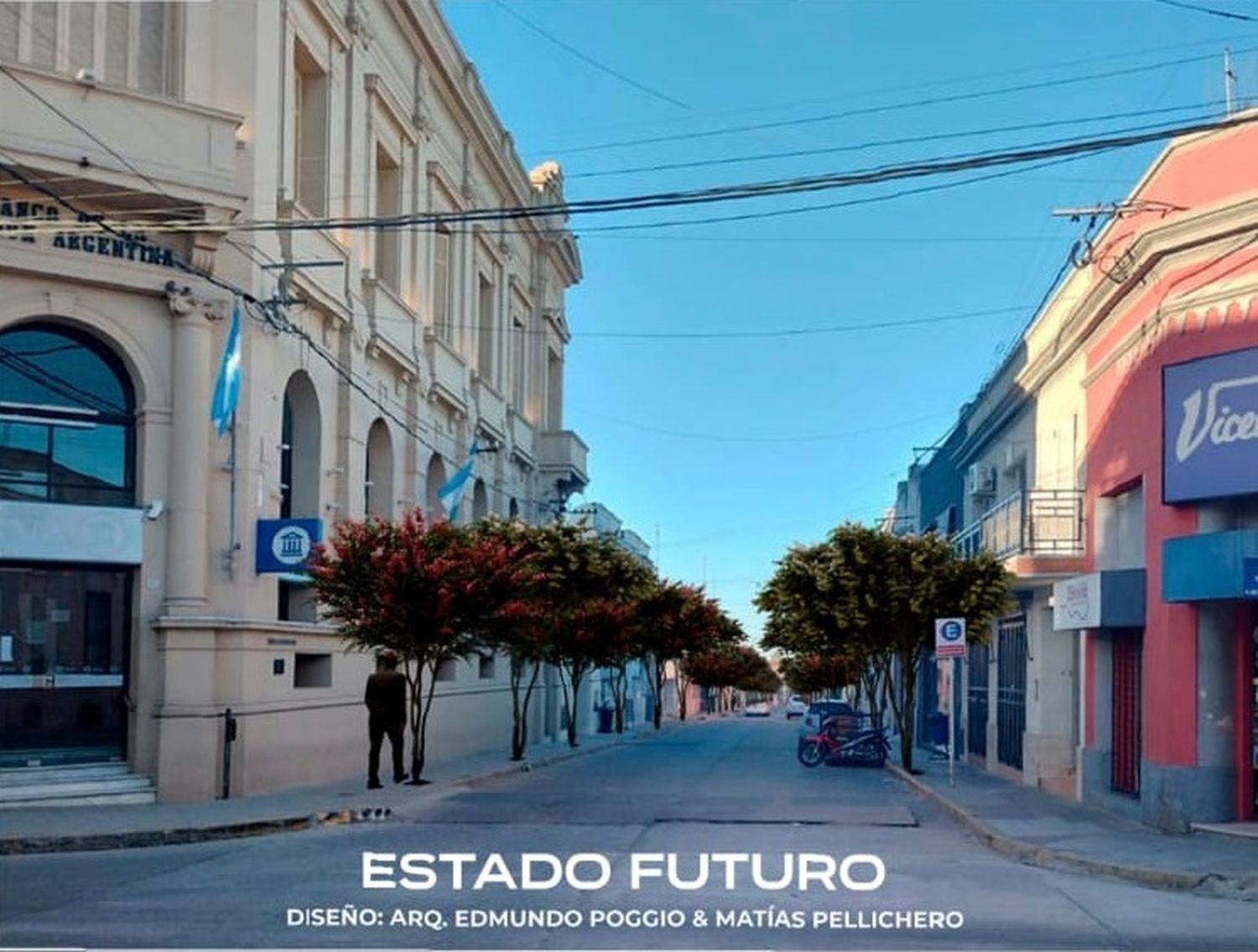 Poggio propone un plan de arbolado paisajístico en la ciudad