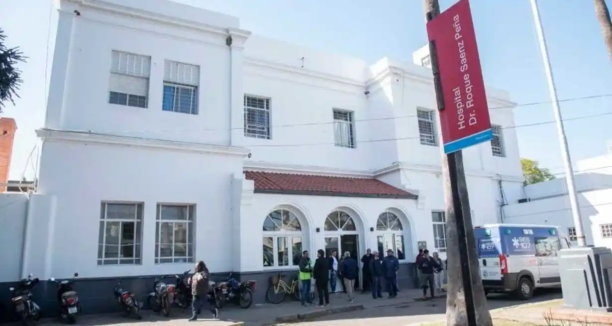 El herido fue estabilizado en el hospital Roque Sáenz Peña.