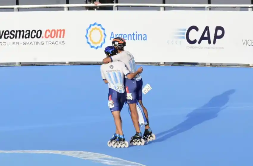 Patín Carrera: oro marplatense en el Mundial