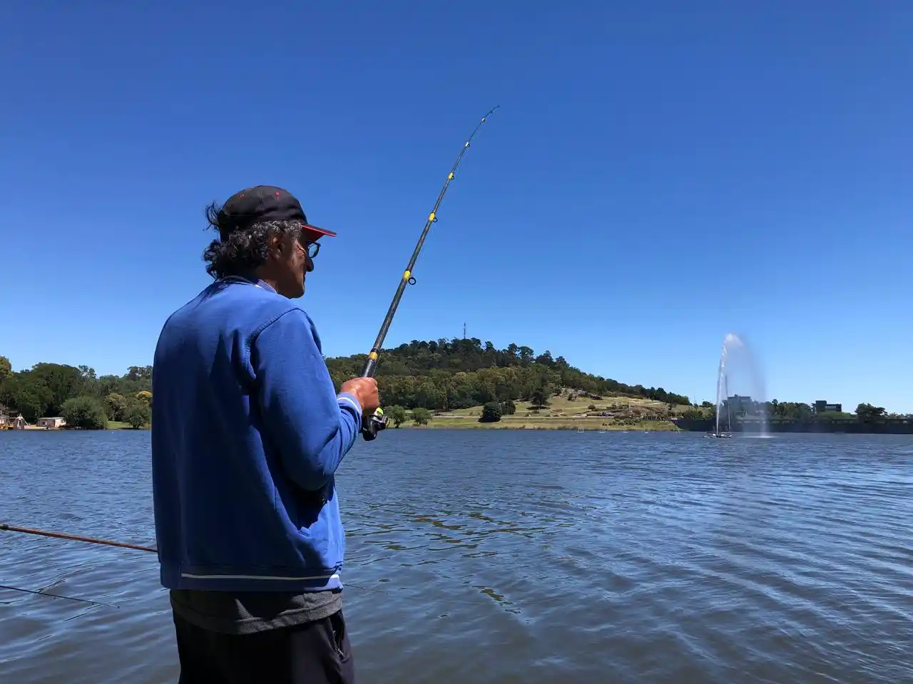 lago dique siembra pejerrey centro nautico 04-01-25 - 6