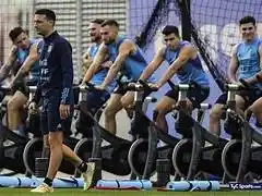 arrancan los entrenamientos del combinado argentino.